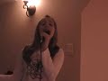 No one (Alicia Keys) sung by 13 year old Amanda D.
