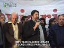 masivo repudio al tren bala  1/3 