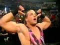 rob van dam vs  jeff hardy in a ladder match part 1