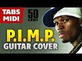 50 Cent - PIMP (Acoustic Fingerstyle Guitar Cover by Kaminari and Midi)