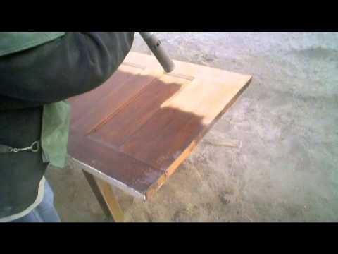 how to remove wood stain
