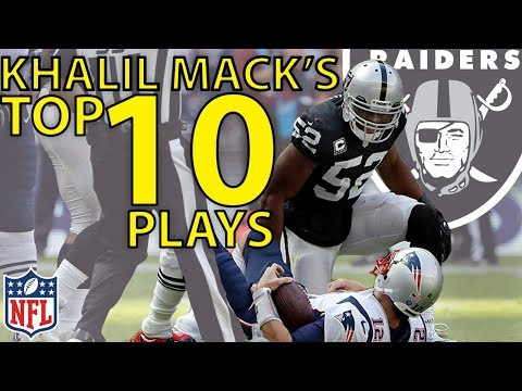 Video: Khalil Mack's Top 10 Highlights from the 2017 Season | NFL