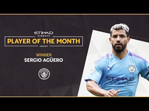 Video: Etihad Player of the Month | Sergio Agüero | August