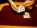Primer video mio realizando un juego sencillo donde el rey de corazones cambia de posición con otra carta.