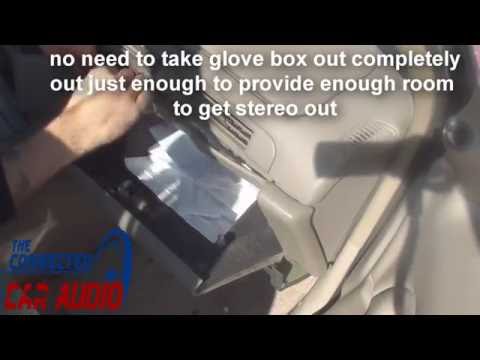 How to remove factory stereo Buick skylark 1996-1998