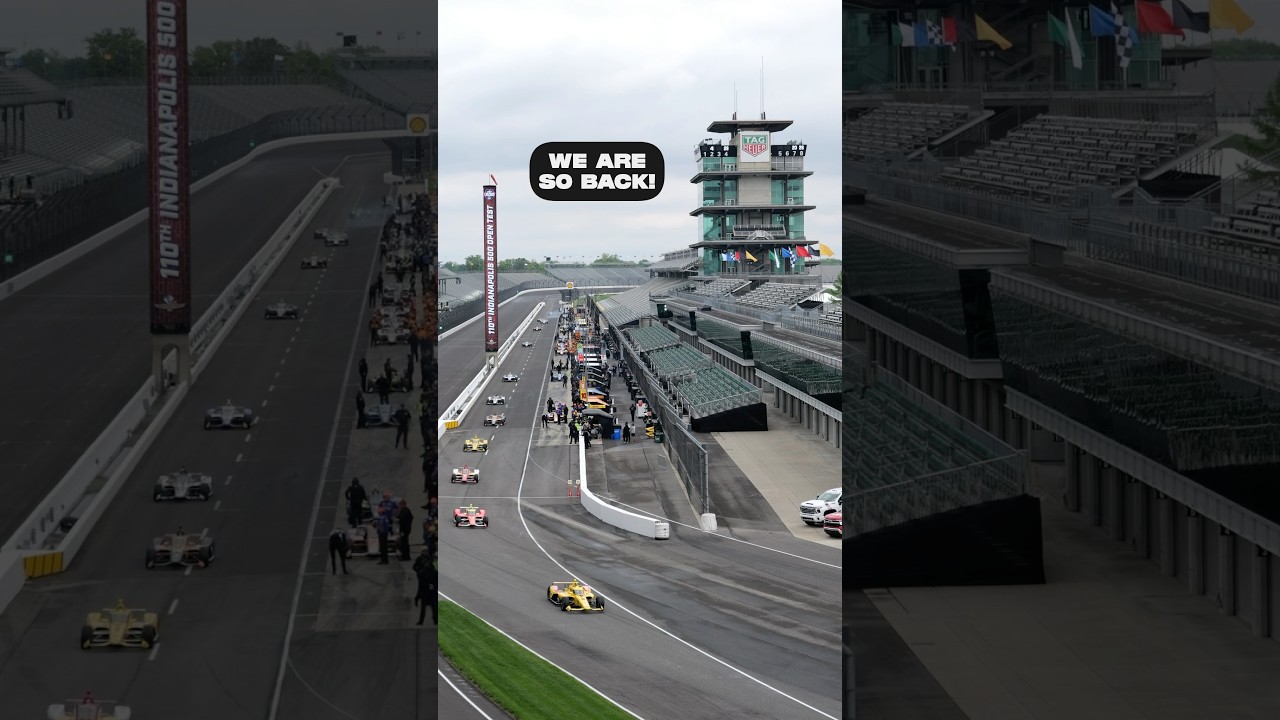 WE. ARE. SO. BACK. #INDYCAR