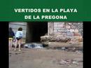 vertidos en la playa de la pregona de candás