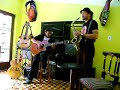 na gafieira segue o samba calmamente.... f�bio negroni e guilherme folco