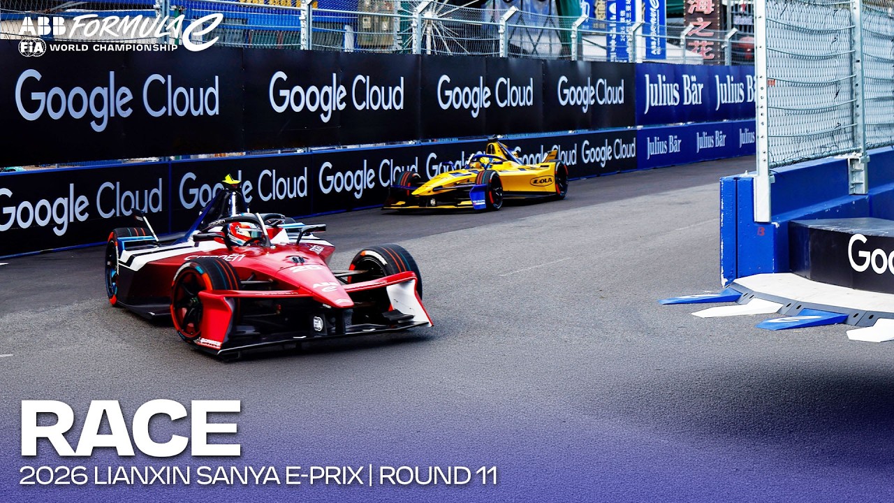 Race | 2026 Lianxin Sanya E-Prix Round 11 | Formula E