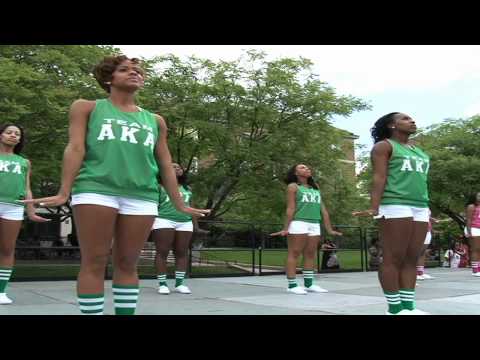 aka - The sisters of Alpha Kappa Alpha Sorority Inc's Theta Nu chapter perform at the University of Maryland College Park Block Show. Special cameo appearance by A...