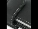 PDair Leather Case for Nokia 2630 - Horizontal Pouch (Black)