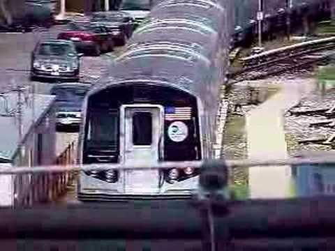 MustangFan424 - This is a video I took of a R160A moving around East New York Yard.