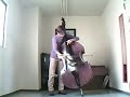 Playing around with Adagio / L.T.Albinoni by Solo Contrabass