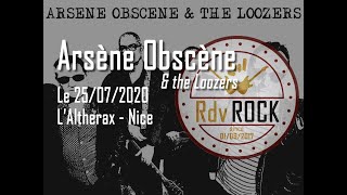 Arsène Obscène and the Loozers - Altherax - July 25th, 2020