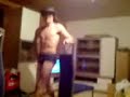 Franky beim Strippen an Heilig Abend