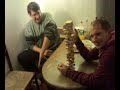Jugando al Jenga en Pedras del Rei
