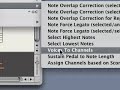 Logic Pro / Score: assigning notes between clefs