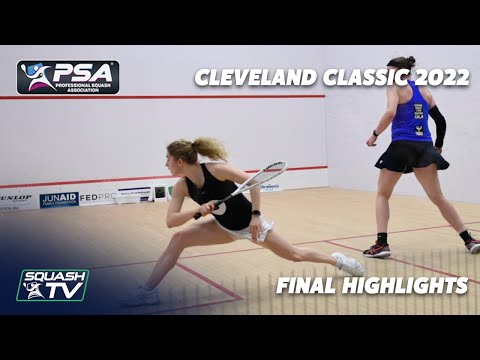 Squash: Kennedy v Perry - Cleveland Classic 2022 Final Highlights