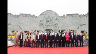 Uông Bí: Gắn biển công trình “Tu bổ, tôn tạo Di tích lịch sử lưu niệm sự kiện Bác Hồ về thăm Uông Bí năm 1965” và công trình chỉnh trang các tuyến đường nội thị Trưng Vương - Quang Trung - Trần Nhân Tông