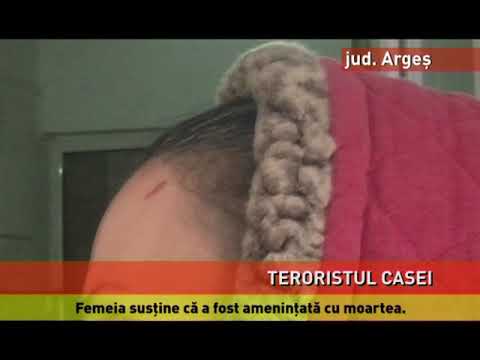 Un bărbat din Argeș, reținut după ce și-a terorizat familia