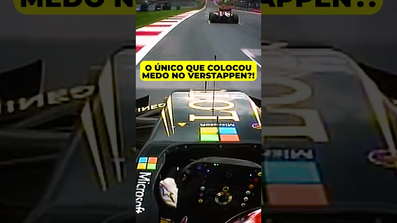 O cara que VERSTAPPEN tem MEDO?! 👀😂