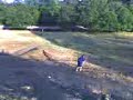 Inchy riding bike down a mad hill