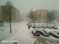 Snow attack in Tartu, March 25-26, 2008