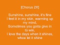 Atmosphere – Sunshine