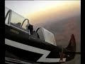 Skydive from Yak 52 inverted exit