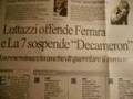 La7 cancella Daniele Luttazzi