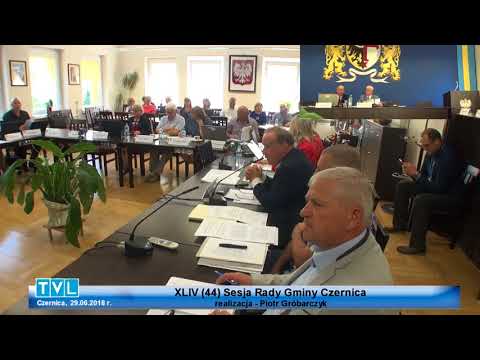 Click to View : XLIV (44) Sesja Rady Gminy Czernica (+skrypt) 29 czerwca 2018 rok