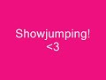 Showjumping!
