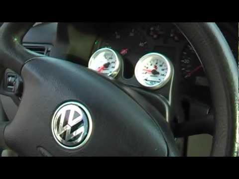 how to install a boost gauge in mk4 jetta