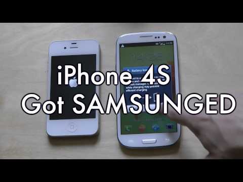 Samsung Galaxy S3 vs. Apple iPhone 4S Boot Up Test 2012 High End Smartphones!