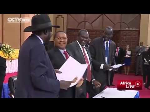 South sudan - Regional leaders have welcomed the peace agreement signed by South Sudanese warring factions.The leaders described the deal as a new dawn for the country whi...