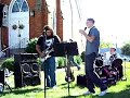 Introduction of Jeremy Feix with his band Xpendable in Bluffton, Ohio.