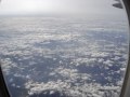 777-200 Contrail window view