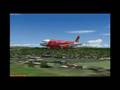 Air Asia Airbus A320 landing