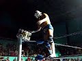 en una agresion m�s, dr wagner jr le pega a pancho pantera con el tambor.
ca�das, paraguazo, reja de refrescos, ahora tambor. que sigue?