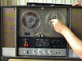 Vintage reel to reel tape recorder, part 1 Vintage reel to reel tape recorder, part 1