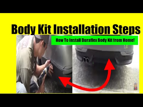 How To Install Your Duraflex Body Kit – Body Kit Installation Steps – Install Body Kit From Home!