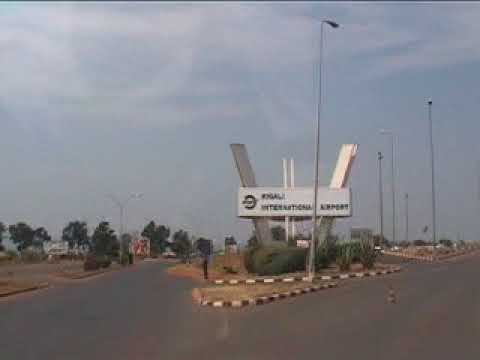 Driving to Kigali International Airport