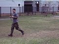 Kali Bear and her daddy play tag