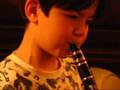 My grandson Sasha play on clarnet
