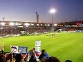 aficion del numancia celebrando la victoria