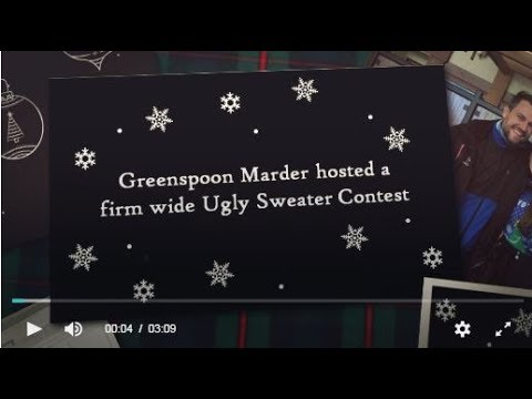 Greenspoon Marder Ugly Sweater Contest 2018