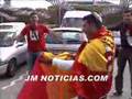 Dinamarca-España - Aarhus 13 Oct 2007 - La afición PARTE 1