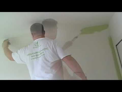 how to paint a room video