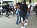 This ya boi RayGlo killin that shootout wit the fam...my cousin (Girl with the towel) was definetly gettin it...nd mi other cousin (dude in the black and white shorts) was actin a fool wit me lol