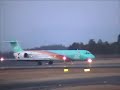 MD-90?????2??@????? (Kagoshima Airport)